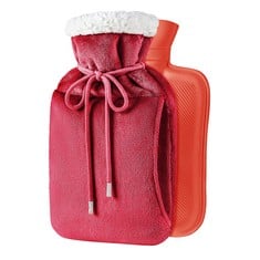 QUANTITY OF ASSORTED ITEMS TO INCLUDE ADAFSTA RUBBER HOT WATER BOTTLE WITH COVER,FLUFFY 2L HOT WATER BAG WITH KANGAROO POCKET FOR CRAMPS, PAIN RELIEF, PERIOD CRAMPS, BACK, SHOULDER, NECK, BED WARMER