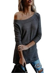 QUANTITY OF ASSORTED ITEMS TO INCLUDE KAEI&SHI SIDE WOMEN'S LONG SLEEVE JUMPER, GREY, MEDIUM TOTAL RRP £417: LOCATION - B RACK