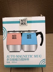 QUANTITY OF ASSORTED ITEMS TO INCLUDE AUTO COFFEE MUG 400ML SILVER TOTAL RRP 364: LOCATION - D RACK