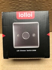 19 X IOLLOI LED DIMMER SWITCH 3-100W TOTAL RRP £236: LOCATION - D RACK