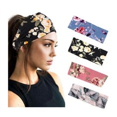 QUANTITY OF ASSORTED ITEMS TO INCLUDE 3PCS STRETCHY HAIR BANDS UNISEX IN FLORAL DESIGNS TOTAL RRP £405: LOCATION - D RACK