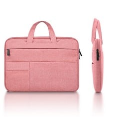 15 X 14" LAPTOP CARRYING BAG, PINK TOTAL RRP £212: LOCATION - D RACK