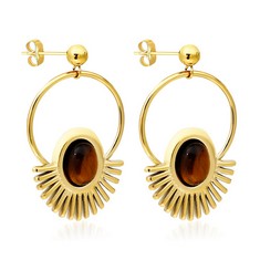 QUANTITY OF JEWELLERY TO INCLUDE STEALTH STONE CHUNKY GOLD HOOP EARRINGS FOR WOMEN LIGHTWEIGHT GOLDEN BEADS HYPOALLERGENIC 14K GOLD PLATED EARRINGS STUDS FASHION JEWELRY FOR WOMEN , SHELLS - TOTAL RR