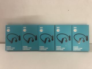 5 X K69 SOUND CONDUCTION EARPHONES