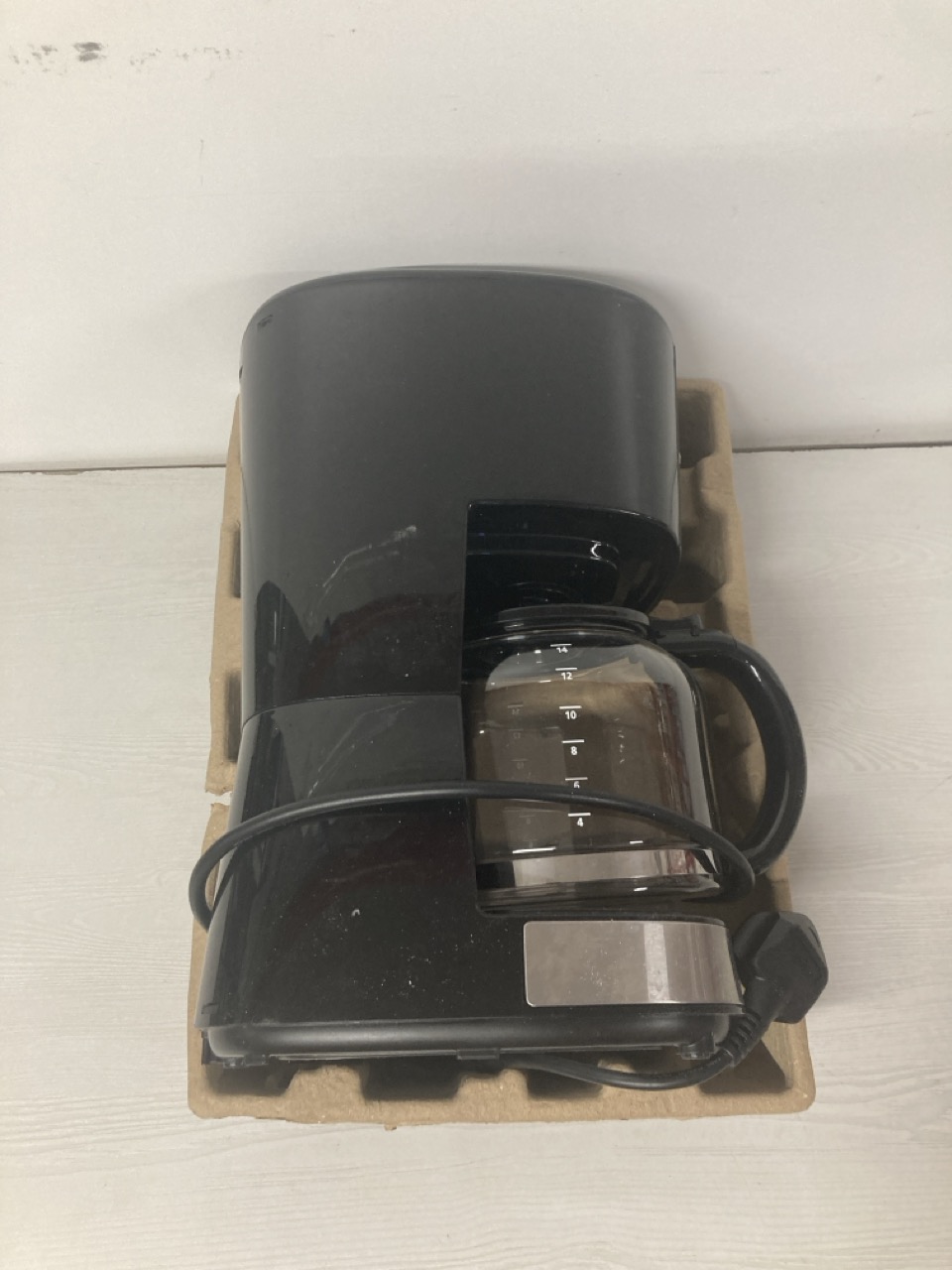 John Pye Auctions LOGIK BLACK FILTER COFFEE MAKER MODEL L14DCB19