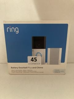 RING BATTERY DOORBELL PLUS & CHIME
