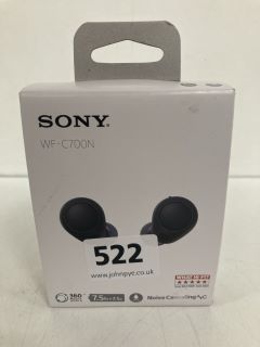 SONY NOISE CANCELLING WIRELESS EARBUDS - MODEL WF-C700N