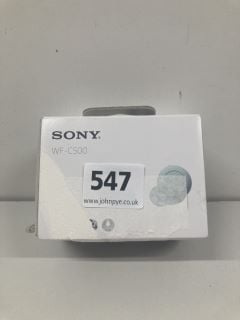 SONY WIRELESS STEREO HEADSET - MODEL WF-C500