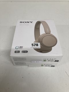 2 X SONY WIRELESS STEREO HEADSETS - MODEL WH-CH520