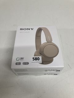 2 X SONY WIRELESS STEREO HEADSETS - MODEL WH-CH520