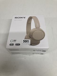 2 X SONY WIRELESS STEREO HEADSETS - MODEL WH-CH520