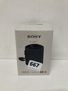 SONY WIRELESS SPEAKER - MODEL XB100