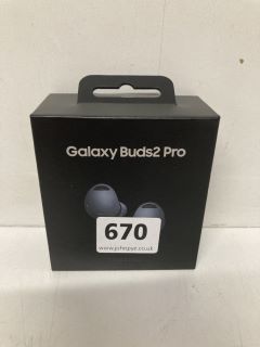 SAMSUNG GALAXY BUDS2 PRO WIRELESS EARBUDS