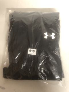 UNDER ARMOUR BOYS KNIT TRACK SUIT IN BLACK SIZE XL 13-15 YEARS