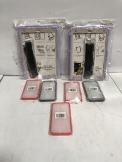 A BOX OF ASSORTED MOBILE PHONE AND TABLET ACCESSORIES
