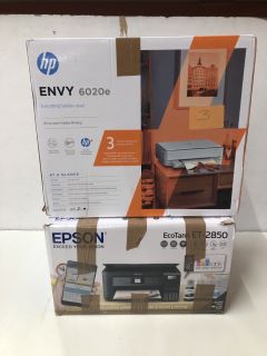 HP ENVY 6020E PRINTER & EPSON ECOTANK ET-2850 PRINTER