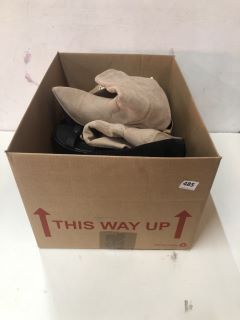 BOX OF ASSORTED WOMEN'S SHOES