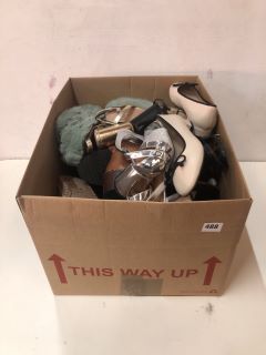 BOX OF ASSORTED WOMEN'S SHOES