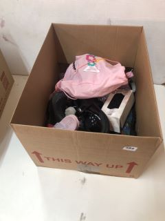 BOX OF ASSORTED KIDS SHOES