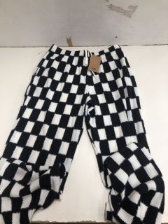 VANS BENTON CHECKER TROUSERS  M