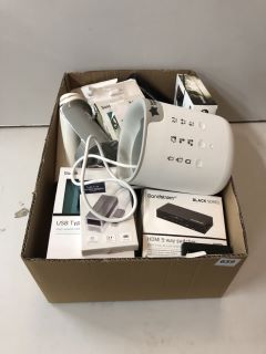 BOX OF ITEMS INC SANDSTROM HDMI TO HDMI CABLE