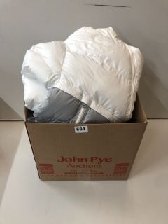 BOX OF ITEMS INC NIKE PUFFER COAT SIZE: MEDIUM