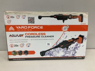 YARD FORCE CORDLESS PRESSURE CLEANER