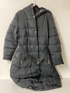 BARBOUR LADIES LONG QUILTED COAT SIZE 20