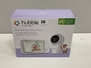 HUBBLE NERSERY VIEW PRO 5" BABY MONITOR