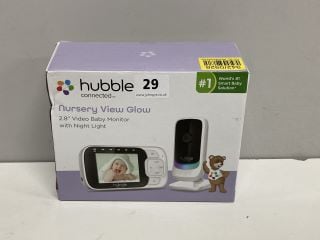 HUBBLE NURSERY VIEW GLOW 2.8" BABY MONITOR
