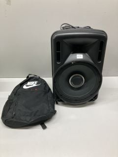 NIKE BACKPACK AND A PARTY SPEAKER