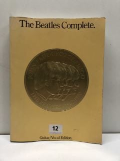 THE BEATLES COMPLETE GUITAR/VOCAL EDITION 1983 PRINTING