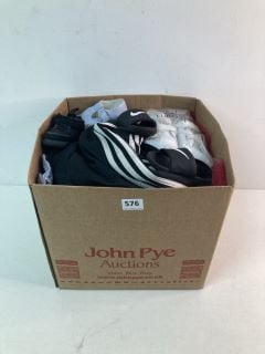 A BOX OF ASSORTED KIDS CLOTHING