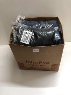 BOX OF ASSORTED CLOTHING TO INCLUDE MEN'S JOGGERS L