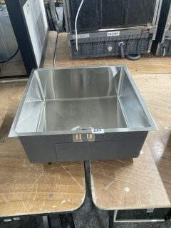 1.0 STAINLESS STEEL BOWL SINK