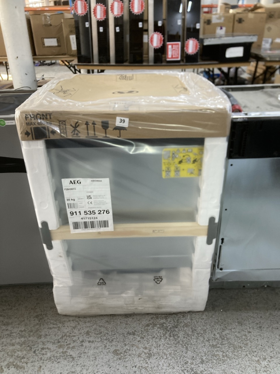 John Pye Auctions AEG INTEGRATED DISHWASHER MODEL FSB42607Z