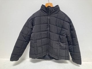 FATFACE HOLLIE PUFFER JACKET IN BLACK UK SIZE 14 - RRP £125: LOCATION - FRONT BOOTH