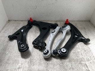 QTY OF VEHICLE PARTS TO INCLUDE 2 X KEY PARTS TRACK CONTROL ARMS FOR VAUXHALL - COMBINED RRP £142 TO INCLUDE FIRST LINE FCA 7147 SUSPENSION ARM: LOCATION - J 22