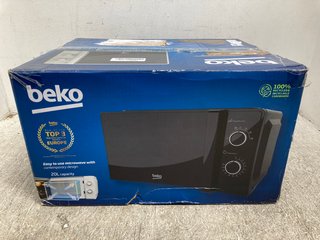 BEKO 700W MICROWAVE OVEN MODEL NO. MOC 20100 WFB: LOCATION - I 14