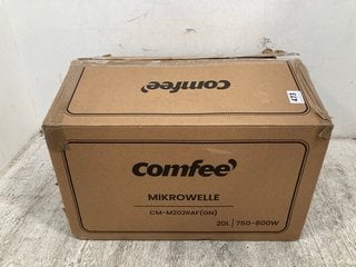 COMFEE 800W MICROWAVE OVEN IN LIGHT GREEN MODEL NO. CM-M202RAF(GN): LOCATION - I 10