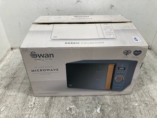 SWAN 20 LITRE DIGITAL MICROWAVE IN GREY: LOCATION - I 10