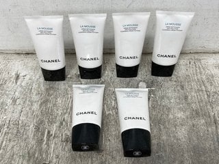 6 X CHANEL LA MOUSSE ANTI-POLLUTION CLEANSING CREAM - TO - FOAM 150ML: LOCATION - I 7