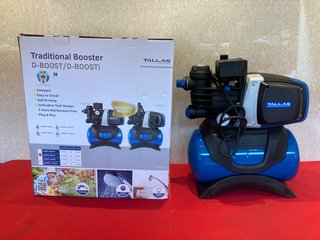 TALLAS D-BOOST/D-BOOSTI TRADITIONAL BOOSTER WATER PUMP - RRP £149.99: LOCATION - BOOTH