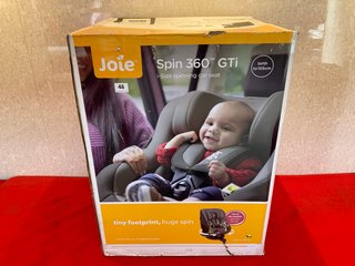 JOIE SPIN 360 GTI I-SIZE GROUP 0+/1/2 CAR SEAT (SEALED) - RRP £199.99: LOCATION - BOOTH