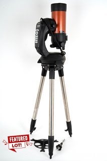 CELESTRON 11069 NEXSTAR 8SE COMPUTERISED TELESCOPE WITH FULLY AUTOMISED MOUNT, SKYALIGN TECHNOLOGY & XLT COASTING IN BLACK/ORANGE - RRP £1.699.99: LOCATION - BOOTH