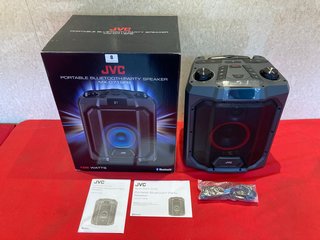 JVC MX-D719PB PORTABLE BLUETOOTH PARTY SPEAKER - RRP £110.00: LOCATION - BOOTH