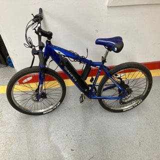 SWIFTY CST ALL TERRAINS ELECTRIC MOUNTAIN BIKE IN ROYAL BLUE - RRP £710: LOCATION - A1
