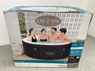 BESTWAY LAY-Z-SPA MIAMI PORTABLE SPA - RRP £299: LOCATION - B2