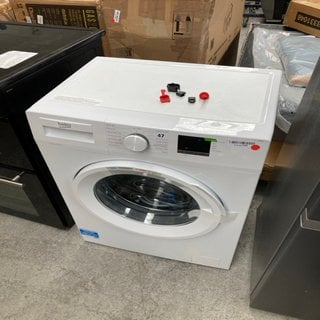 BEKO WTL72051W FREESTANDING WASHING MACHINE IN WHITE - RRP £229: LOCATION - B2