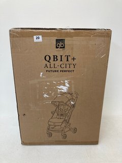 GB QBIT+ ALL - CITY CHILDRENS STROLLER RRP - £212: LOCATION - WHITE BOOTH